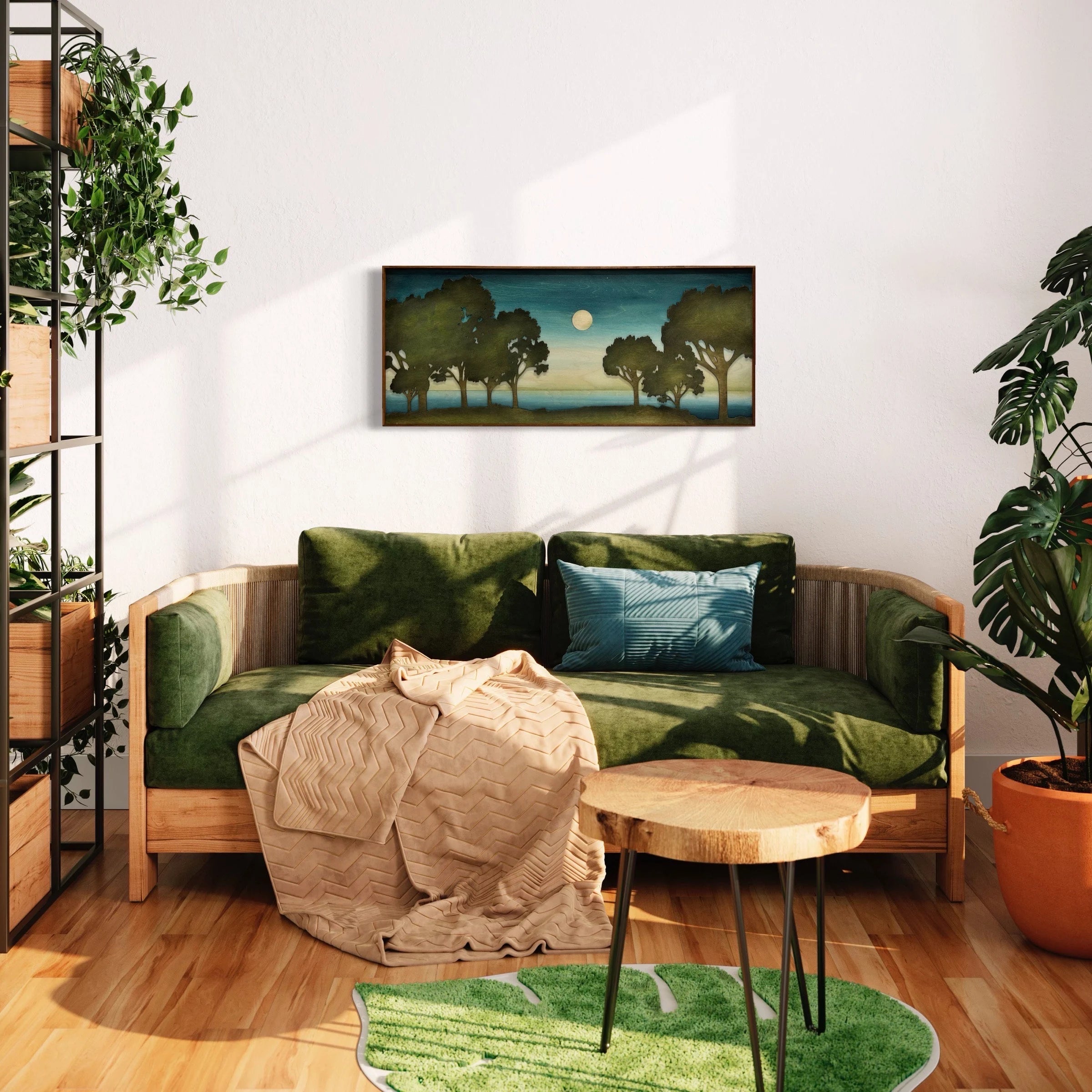 Bohemian & Eclectic Wood Art