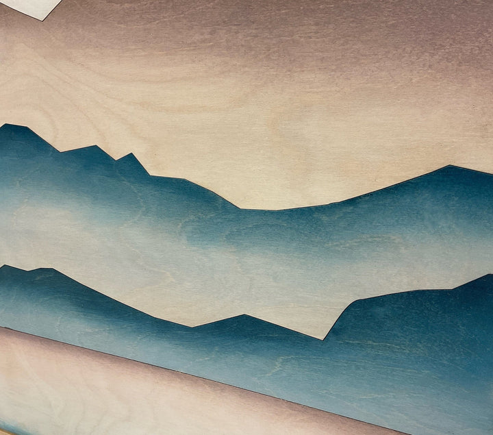 3-Piece Mountain and Forest Landscape Wood Wall Art Set - Vintage Adventures, LLC