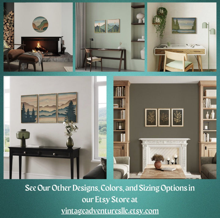 Forest Stream Wood Wall Art | Wilderness Wooden Wall Hanging | 3D Mountain Cabin Gift for Him - Vintage Adventures