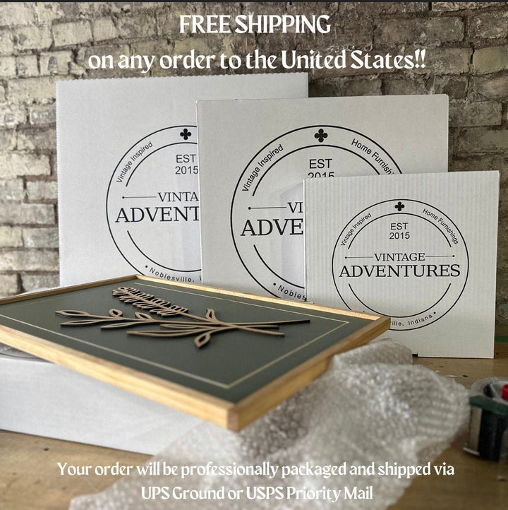 Forest Stream Wood Wall Art | Wilderness Wooden Wall Hanging | 3D Mountain Cabin Gift for Him - Vintage Adventures