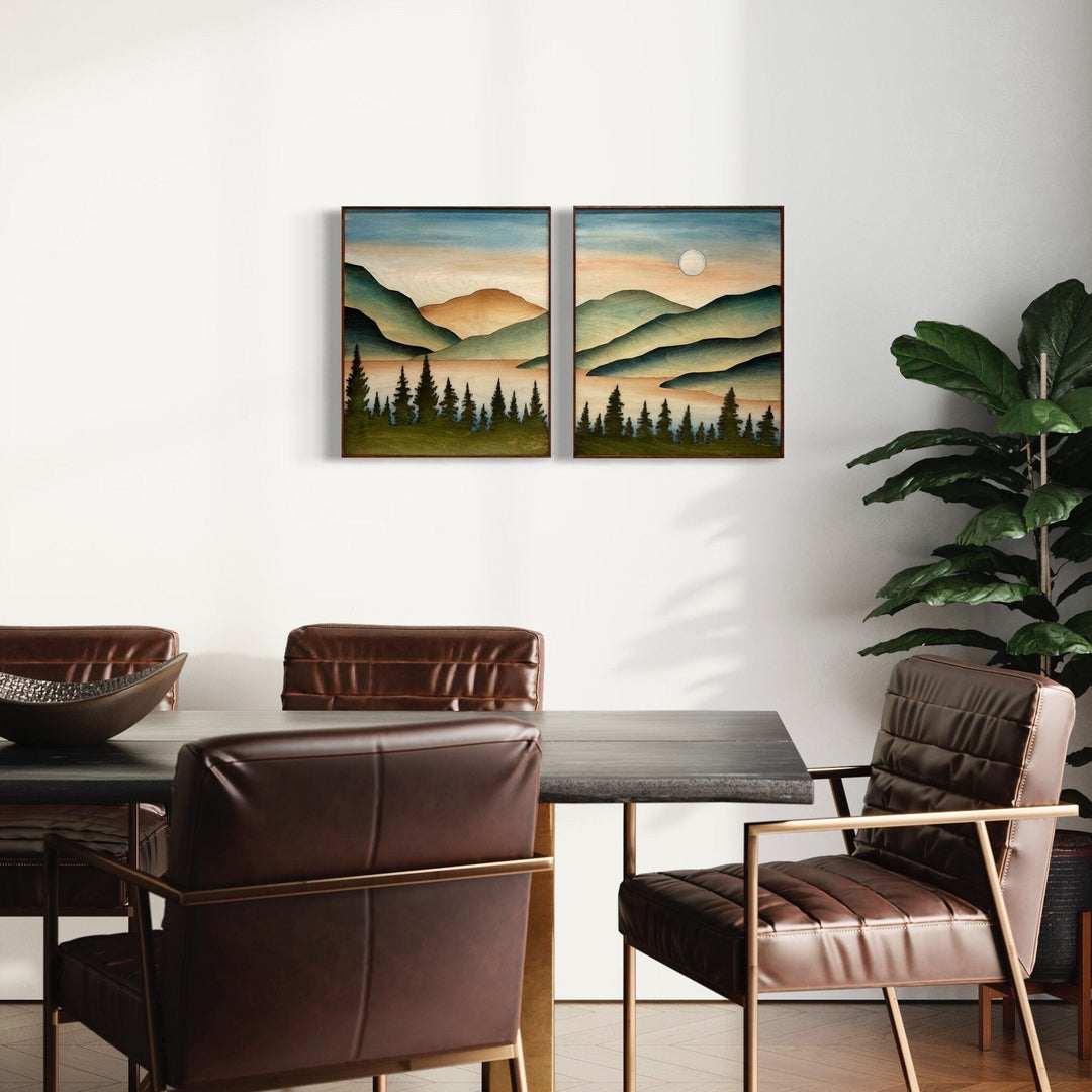 2 Piece Wall Art Sets - Vintage Adventures