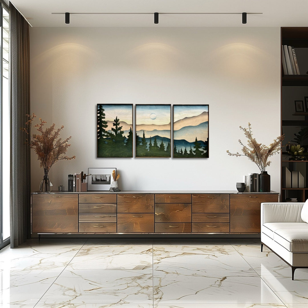 Forest & Mountain Landscape Art - Vintage Adventures